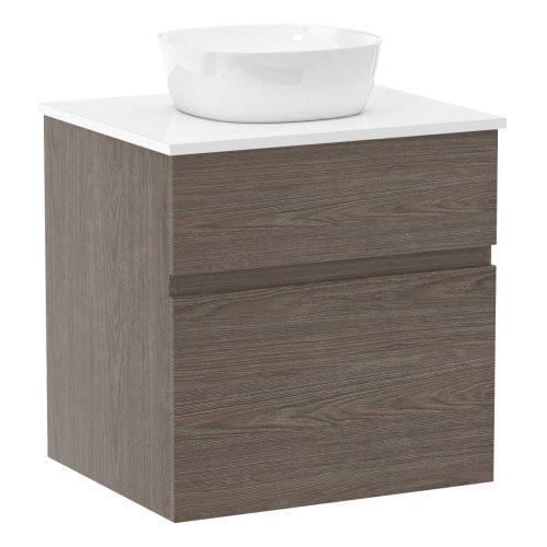 Тумба под умывальник подвесная Imprese BLATNA f3208Dr/1 60x60x50 см Коричневый (233633)