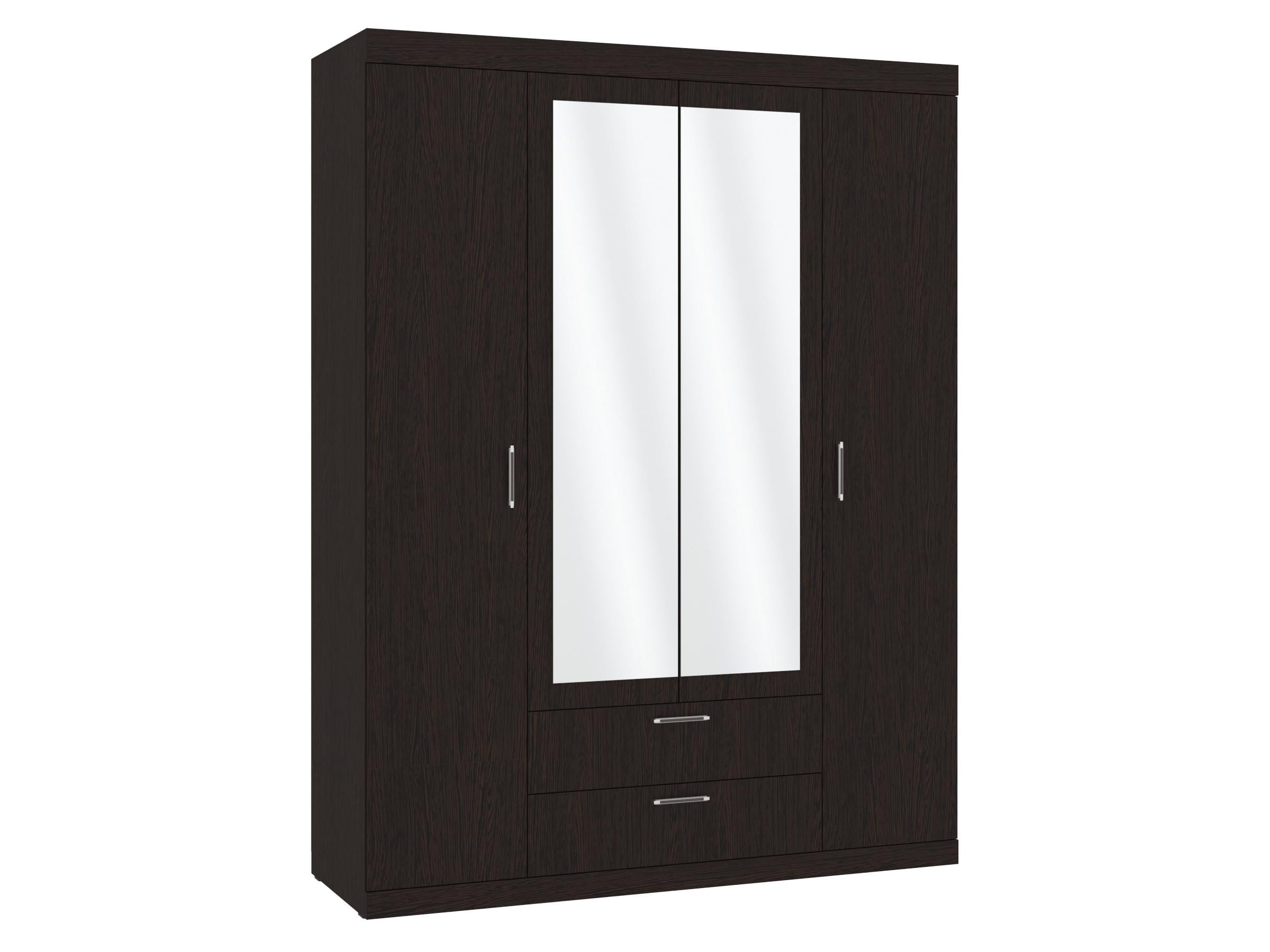 Шкаф гардеробный PEHOTIN Ш-4 Моника 160х53,6х210 см Венге (PN-102195)