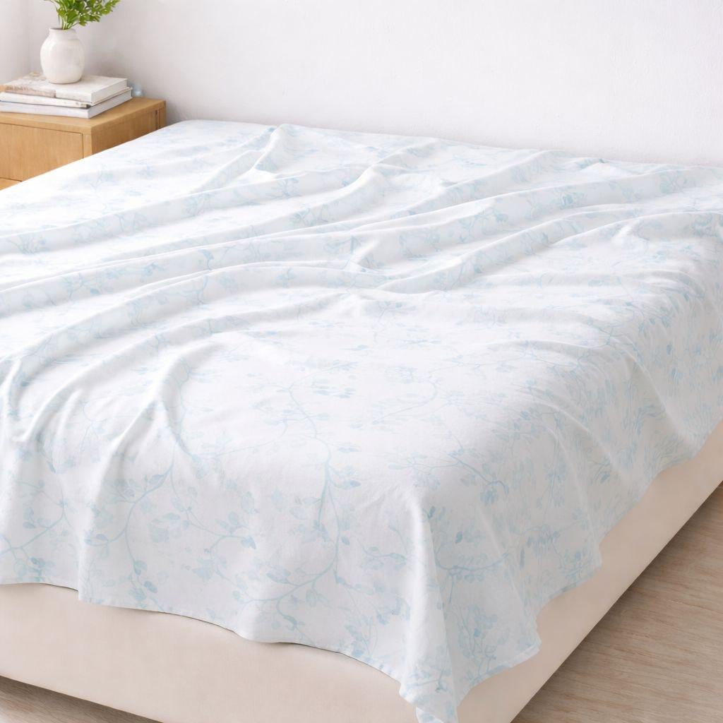 Простирадло PaniPava Aqua Branches бязь 110х160 см (207946375) Простирадло PaniPava Aqua Branches бязь 110х160 см (207946375)