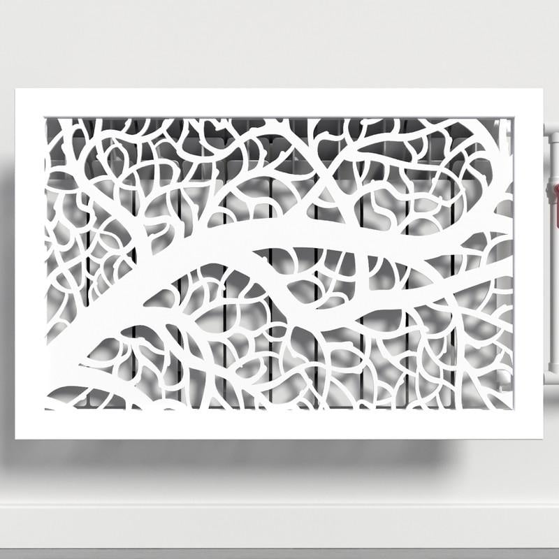 Решетка-экран на батарею SMARTWOOD 600 мм Белый (R21062104) Решетка-экран на батарею SMARTWOOD 600 мм Белый (R21062104)