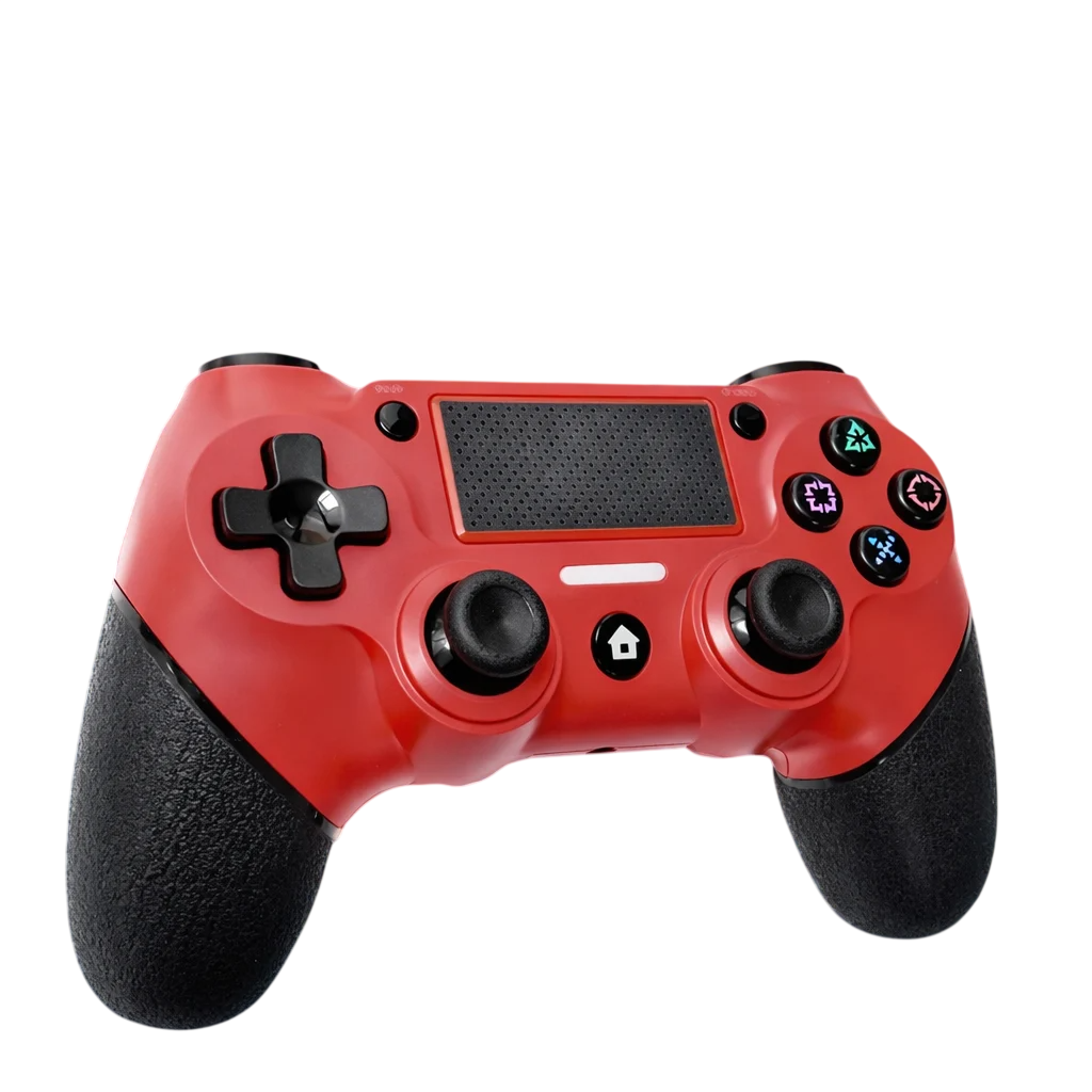 Джойстик беспроводной Bluetooth для PS4 и ПК Dualshock Красный (1732190720)