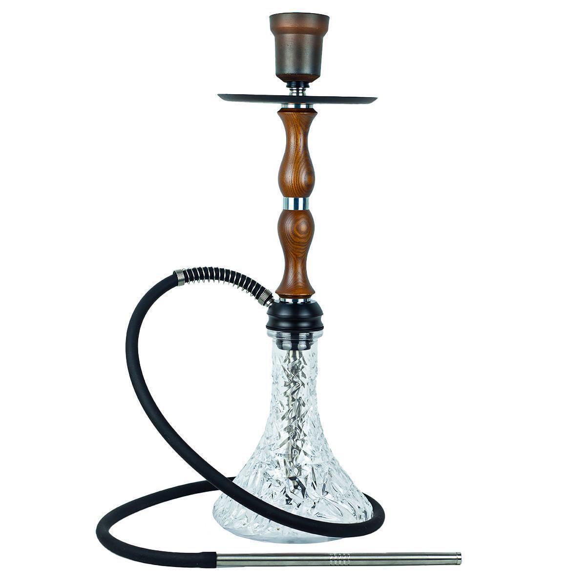 Кальян AROMA Hookah Oscar Brown Craft Crystal Clear
