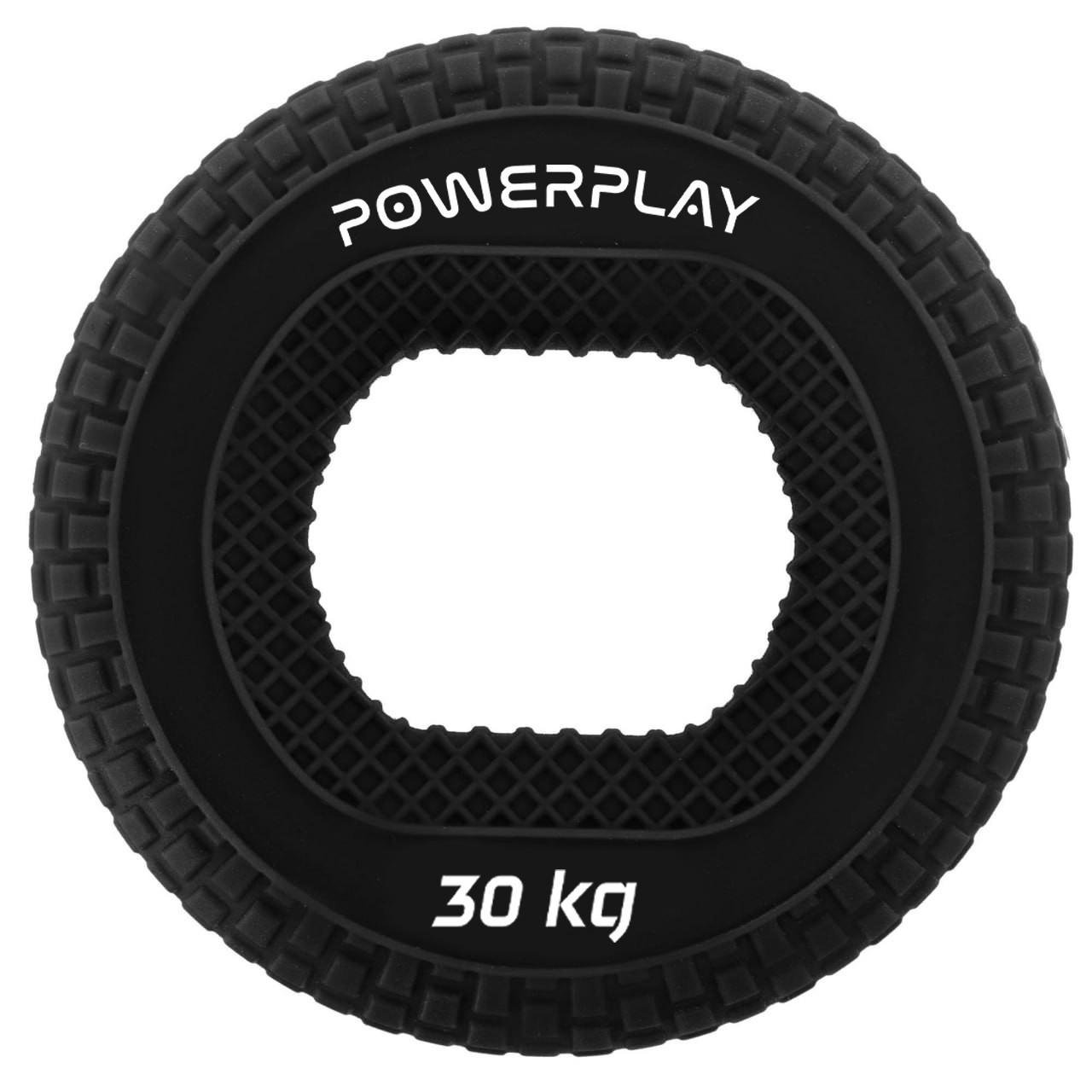 Эспандер кистевой силиконовый PowerPlay PP-4333 Hand Grip Hard 30 кг Черный (A-013271) - фото 1 Эспандер кистевой силиконовый PowerPlay PP-4333 Hand Grip Hard 30 кг Черный (A-013271) - фото 1