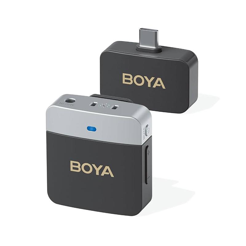 Микрофон петличный Boya BY-M1V3 для iPhone USB Type-C и Android профессиональный беспроводной (50011) - фото 5