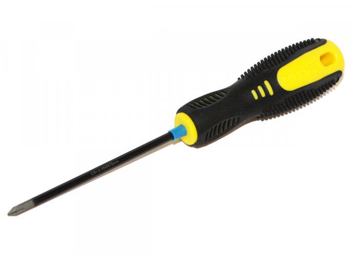 Отвертка TOPEX крестовая РН0х75 мм (39D820)