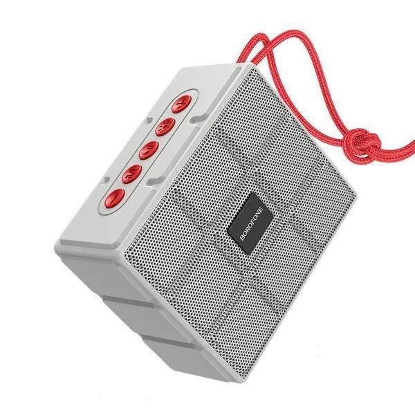 Портативная колонка Borofone BR16 Gage Sports Wireless Speaker BT 5.0 5W Grey (6931474749949)