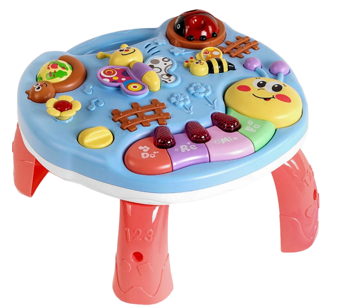 Столик для розвитку TK Group 2в1 з підсвічуванням та мелодіями (50829)