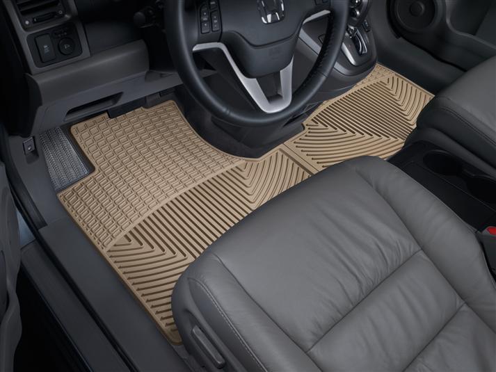 Коврики автомобильные передние резиновые WeatherTech W161TN Honda CR-V 2007-2011 Бежевый (1185135816)