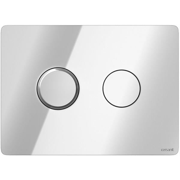 Кнопка смыва для инсталляции Cersanit Accento Circle S97-056 Хром глянцевый