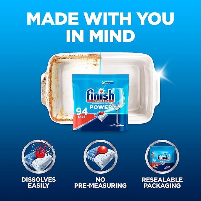 Капсули для посудомийної машини Finish Power 94 шт. - фото 5