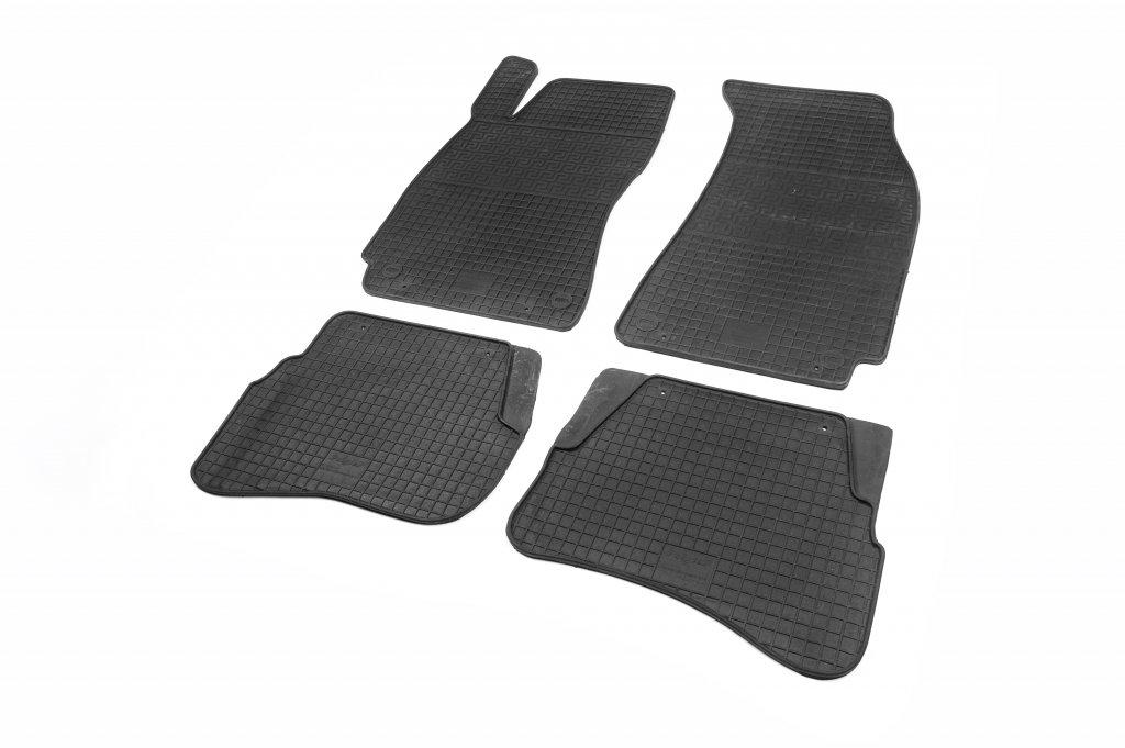 Резиновые коврики Polytep для Volkswagen Passat B5 1997-2005 гг. резина Черный