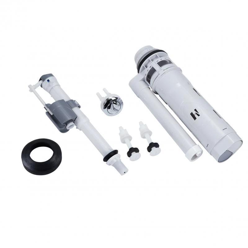 Унитаз Qtap Nando Rimless напольный с сидением и сушилка для рук Lidz 620х345х800 мм - фото 6 Унитаз Qtap Nando Rimless напольный с сидением и сушилка для рук Lidz 620х345х800 мм - фото 6