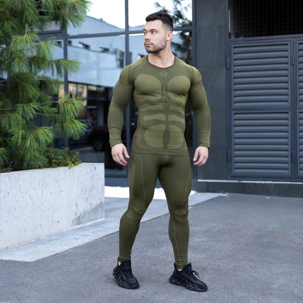 Термокомплект Pobedov Courage XL Хакі (13210085) - фото 2