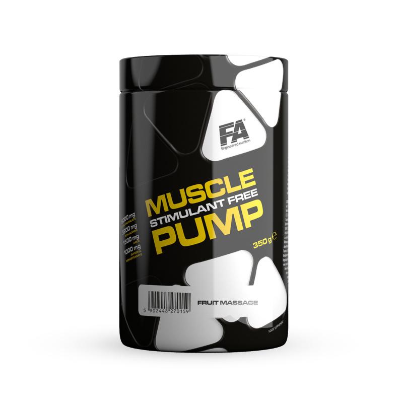Передтренувальний комплекс Fitness Authority Muscle Pump Stimulant Free Fruit massage 350 г