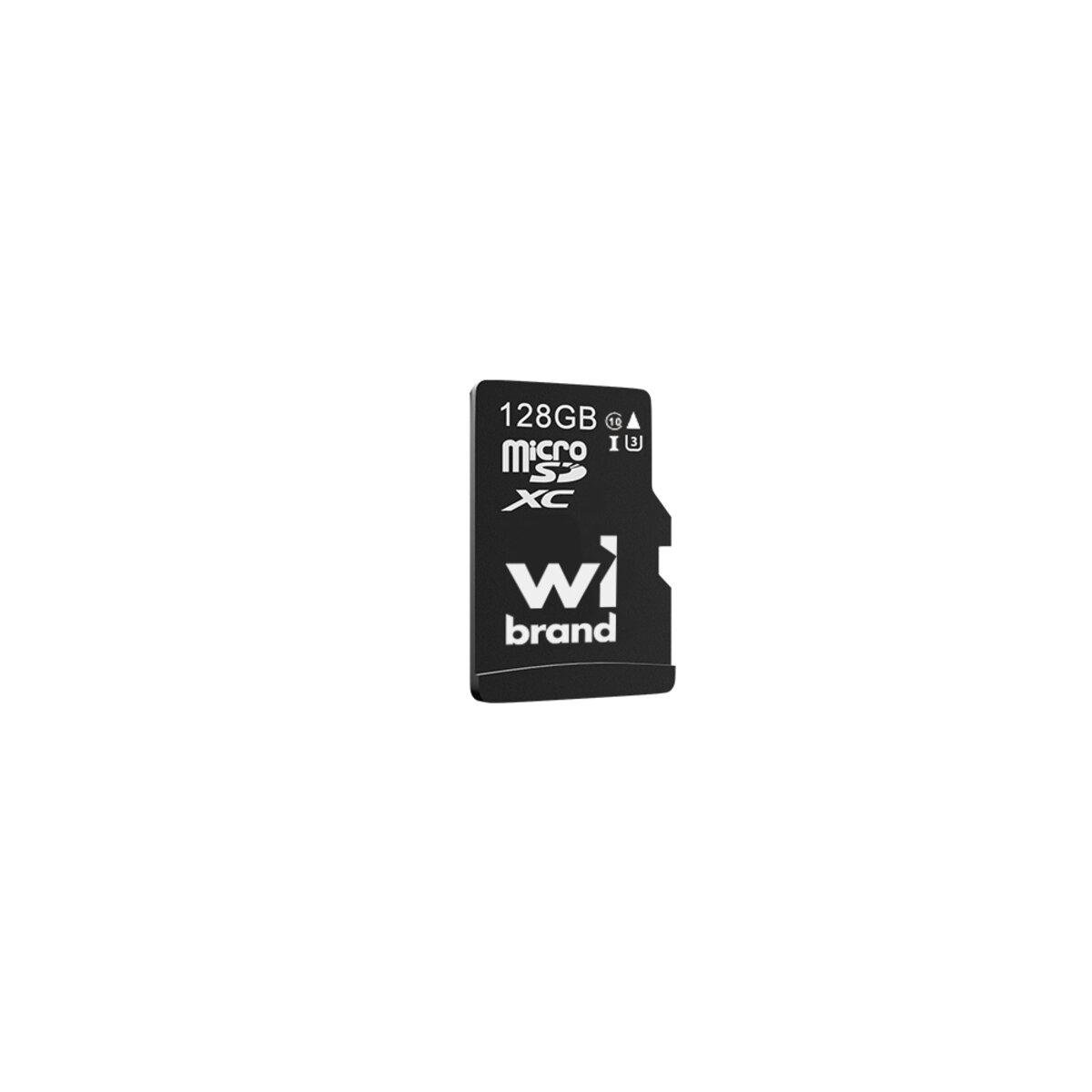 Карта памяти Wibrand microSDXC 128 Гб Class 10 UHS-I U3 Black (WICDHU3/128GB)