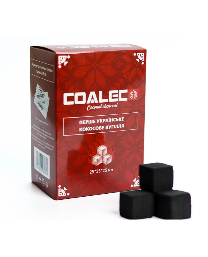 Кокосовый уголь для кальяна COALECO 1 кг 72 шт.