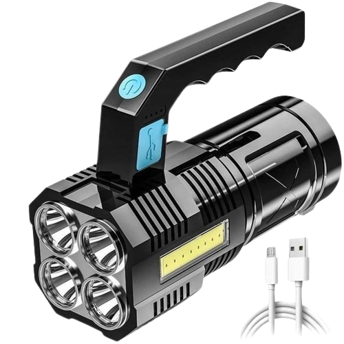 Ручний ліхтарик-прожектор Portable lamp водонепроникний акумуляторний Ручний ліхтарик-прожектор Portable lamp водонепроникний акумуляторний