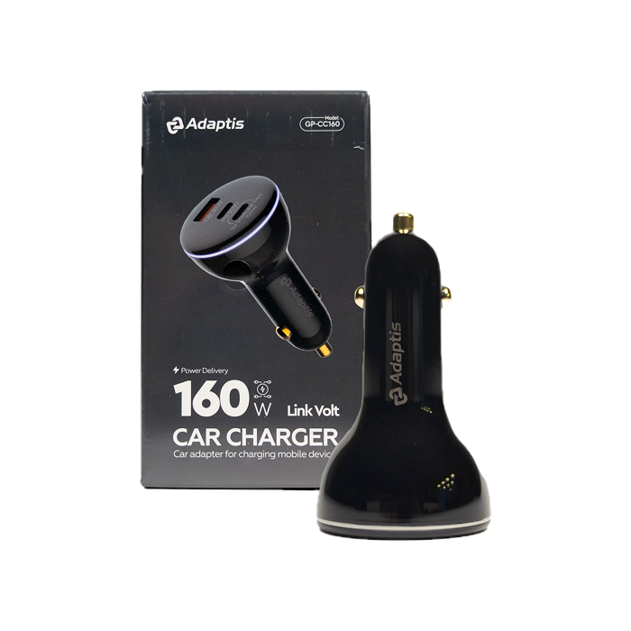 Зарядное устройство для автомобильного Adaptis GP-CC160 16 2 Type-C+USB (17823)