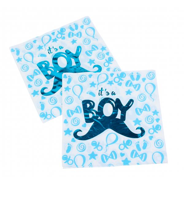 Салфетки праздничные It’s a boy 20 шт. 33х33 см (51178)