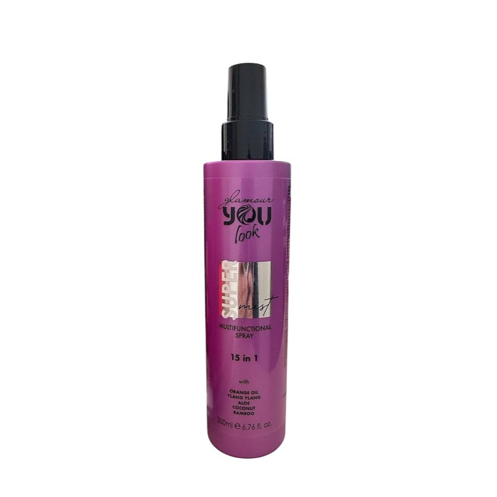 Спрей зволожувальний захисний You look Professional Glamour Super Mist 15in1 200 мл