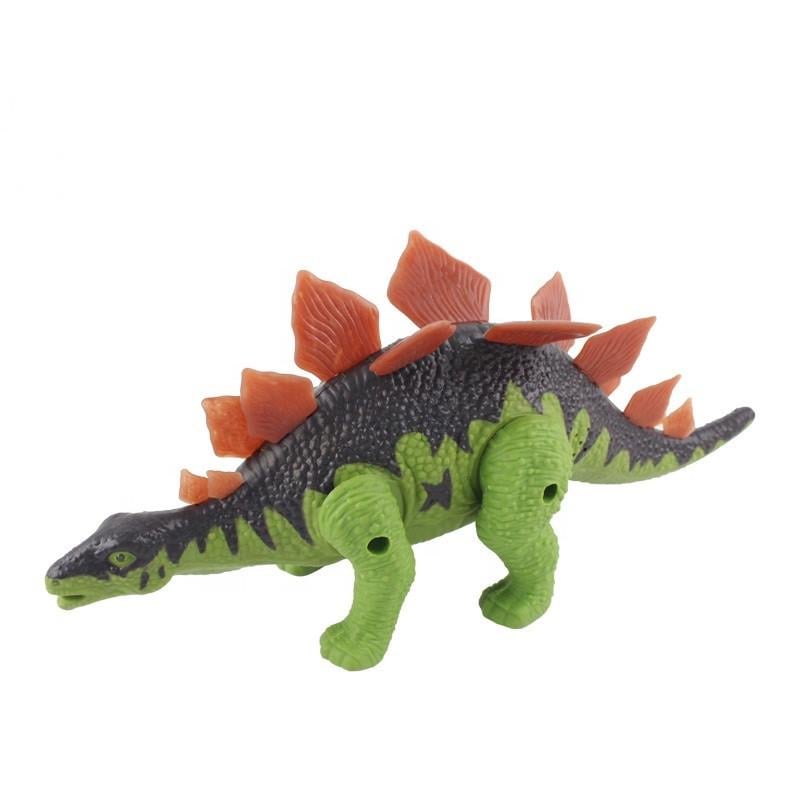 Игровая фигурка Hong ZE Kings Dinosaur Stegosaurus cтегозавр со световыми эффектами Зеленый (SUN6047)