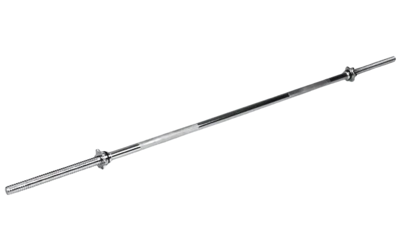 Гриф прямой для штанги WCG хромированный 160 см 30 мм (G-160-1)