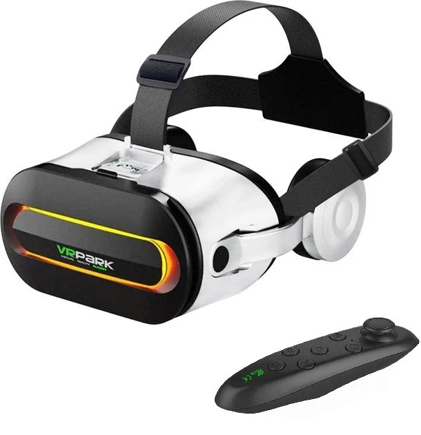 VR-очки с Bluetooth-пультом VR PARK 4,7-6,7" угол обзора 360° White