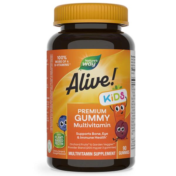 Витаминно-минеральный комплекс Nature's Way Alive! Gummies Multi-Vitamin for Children 90 Cherry/Orange/Grape