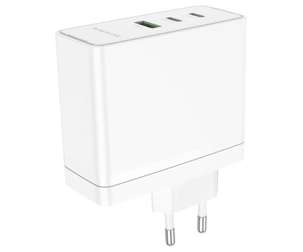 Устройство сетевое зарядное Borofone BN11 High Power PD100W/30W 5A White - фото 6 Устройство сетевое зарядное Borofone BN11 High Power PD100W/30W 5A White - фото 6
