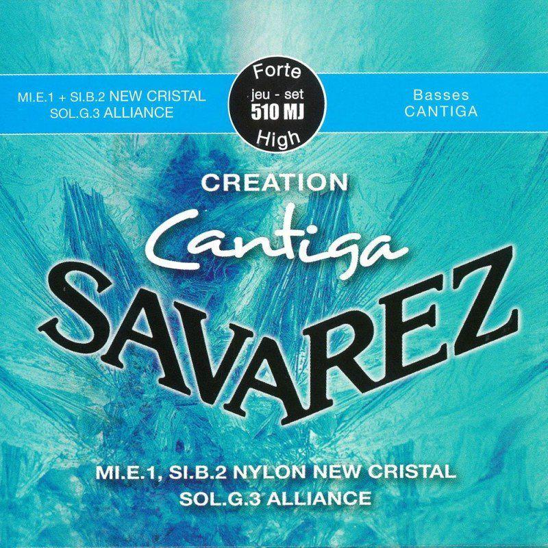 Струны для классической гитары Savarez Creation Cantiga 510MJ High Tension (125296)