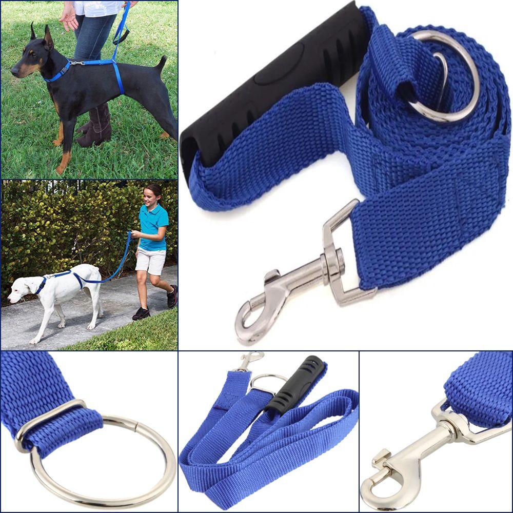 Поводок для собак The Instant Trainer Leash более 30 кг Синий - фото 2