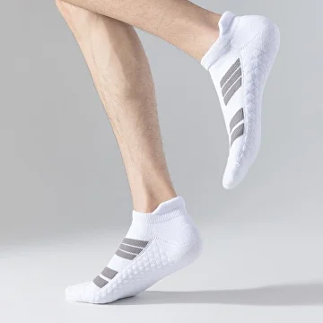 Набор носков для мужчин 5 пар р. 40-42 Белый (Q00592-1) - фото 4 Набор носков для мужчин 5 пар р. 40-42 Белый (Q00592-1) - фото 4