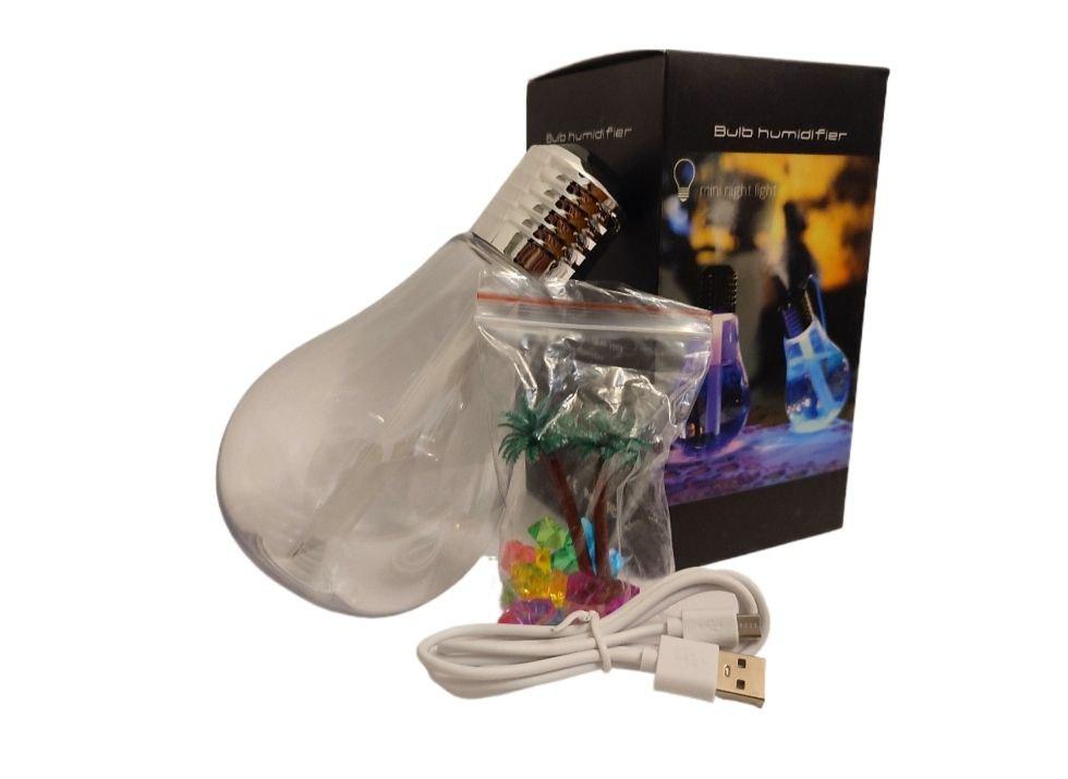 Зволожувач повітря Bulb Сріблястий