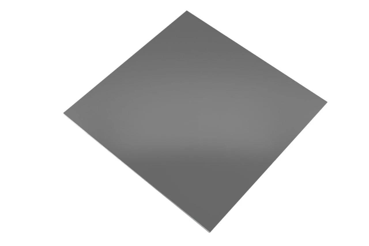 Плита подвесного потолка пластиковая Brilliant 595х595 мм Антрацитовый матовый