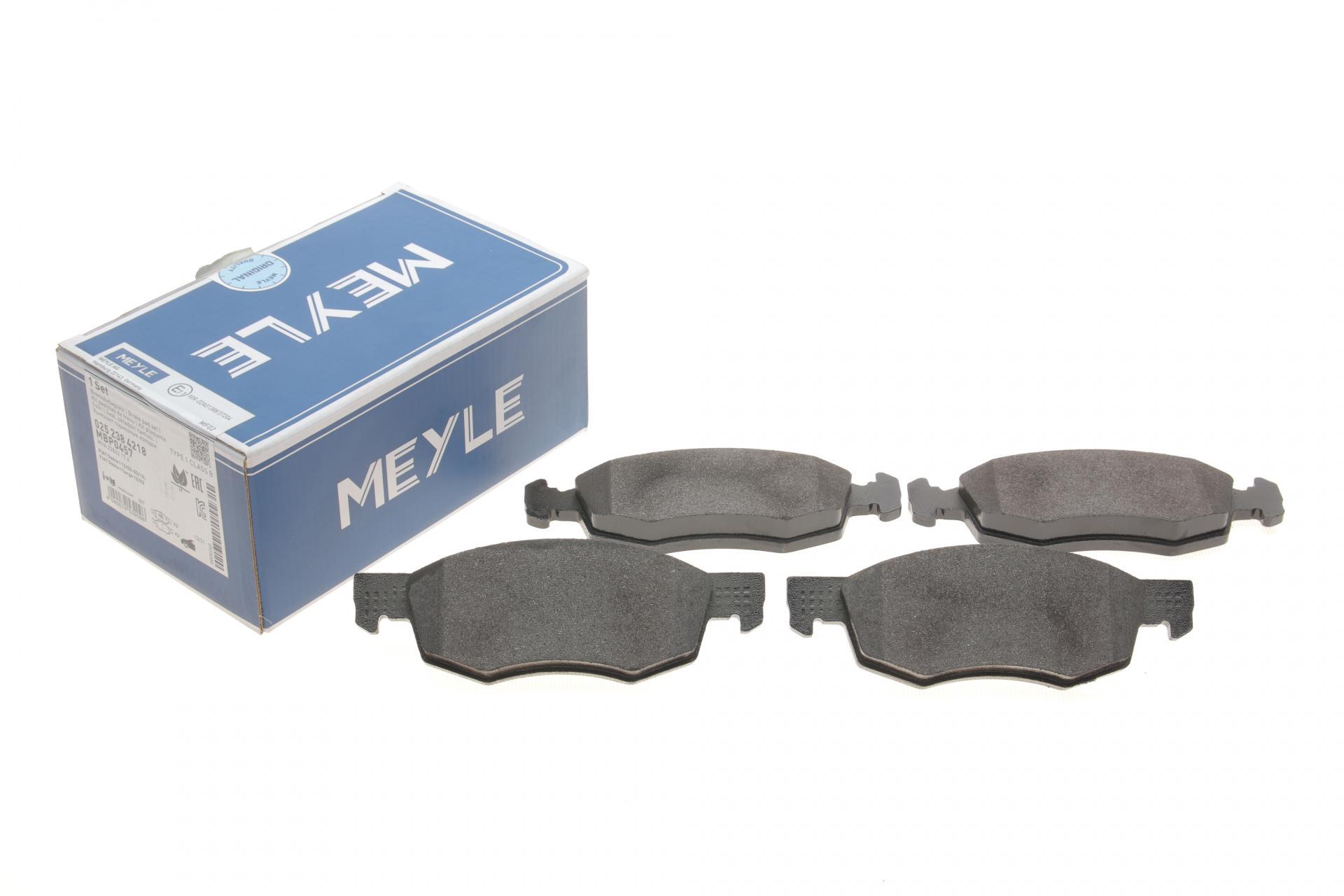 Гальмівні колодки передні Meyle для Fiat Doblo 01- Ate (025 238 4218)