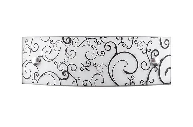 Світильник настінний Vesta Light 45х10 см накладний монтаж Е27 Білий (38502)