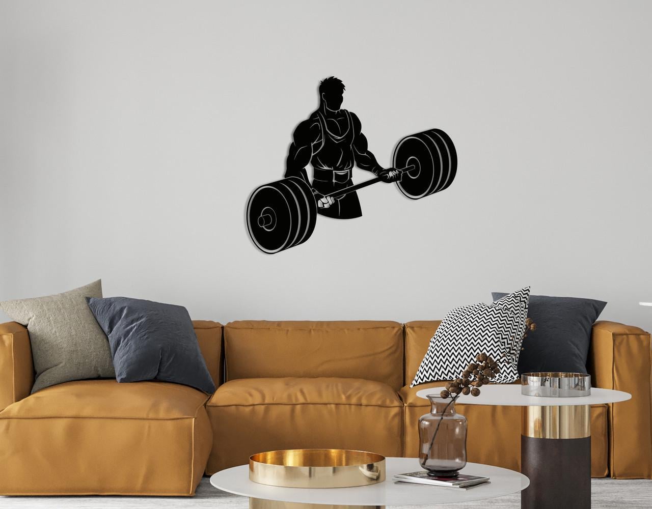 Декоративное панно на стену Upwood Decor Athlete 70х82,6 см Black (1571480515)