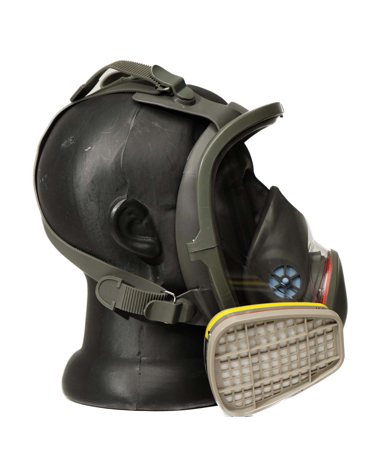 Маска респиратор 3М 6800 полнолицевая в комплекте с фильтрами 3М 6059 предфильтрами и держателями - фото 6