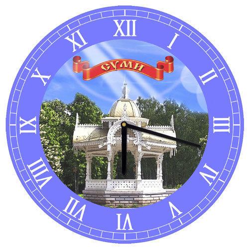 Часы настенные круглые Presentville 36 см (CHR K SUM008)