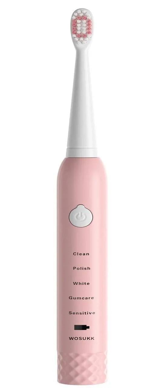 Зубна щітка акумуляторна електрична Рожевий (X001ALA93T) Зубна щітка акумуляторна електрична Рожевий (X001ALA93T)