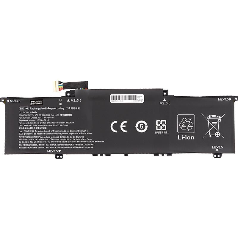 Аккумулятор Power для ноутбуков HP ENVY x360 15 2020 11,1V 4100 mAh (BN03XL)
