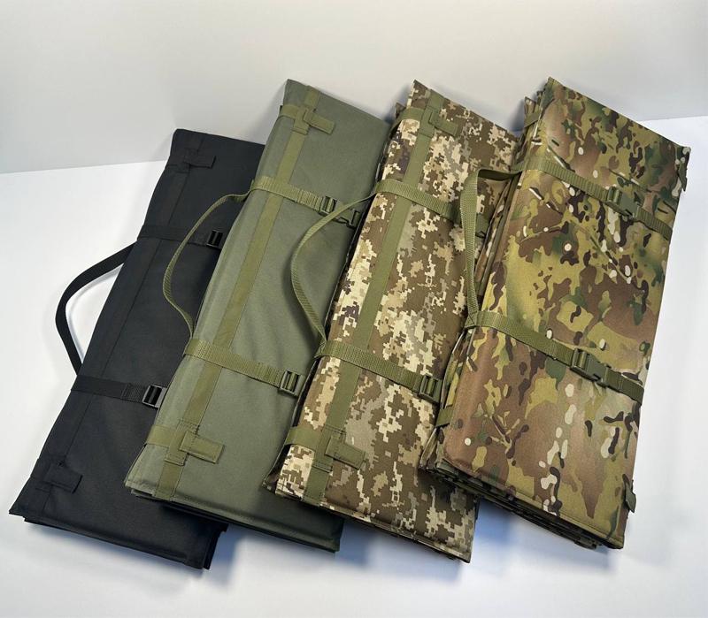 Каремат раскладной M-KET для сидения и сна 10 мм на 6 секций 1,8 м х 70 см с ручкою Оливковый - фото 5 Каремат раскладной M-KET для сидения и сна 10 мм на 6 секций 1,8 м х 70 см с ручкою Оливковый - фото 5