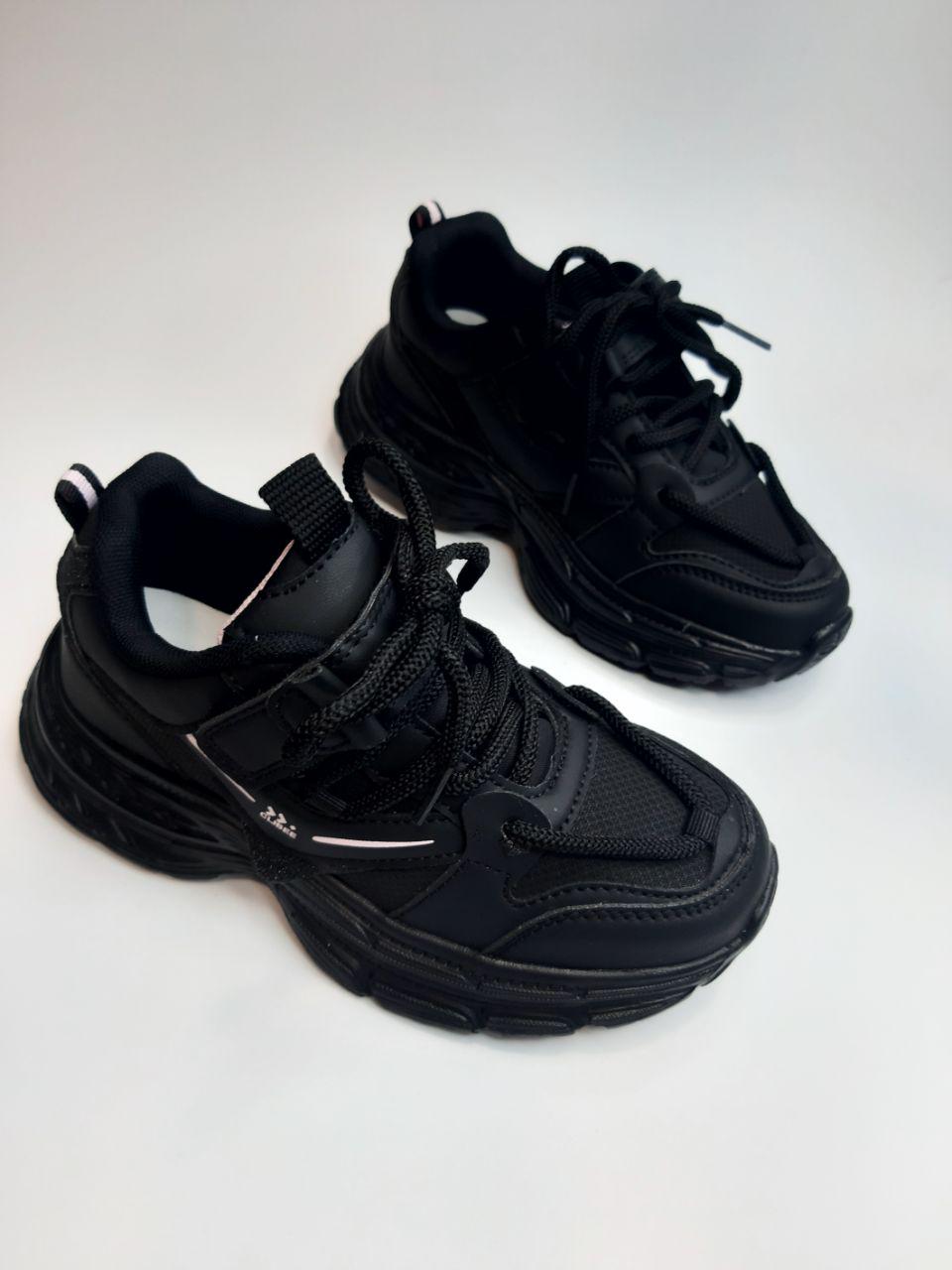 Кросівки для дівчинки Clibee р. 37 23,3 см Чорний (396-2 black) - фото 3