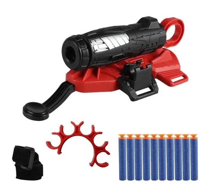 Дитяча іграшкова рукавичка-бластер Spider Man Gloves стріляє м'якими кулями - фото 6 Дитяча іграшкова рукавичка-бластер Spider Man Gloves стріляє м'якими кулями - фото 6