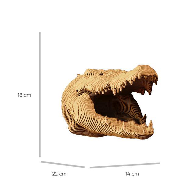 3D Пазл картонний Cartonic Крокодил (CARTCROC) - фото 5 3D Пазл картонний Cartonic Крокодил (CARTCROC) - фото 5