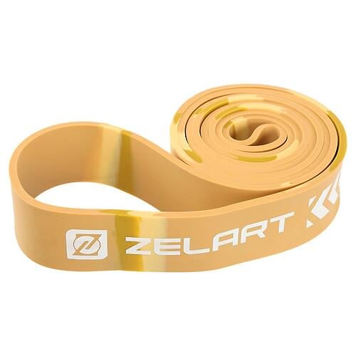 Силовая подтягивающая лента Zelart POWER BANDS FI-7695-4 2080х45х4,5 мм жесткость L Хаки камуфляж (FI-7695-4)