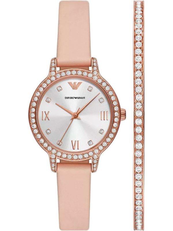 Наручний годинник жіночий Emporio Armani AR80069SET (320124)