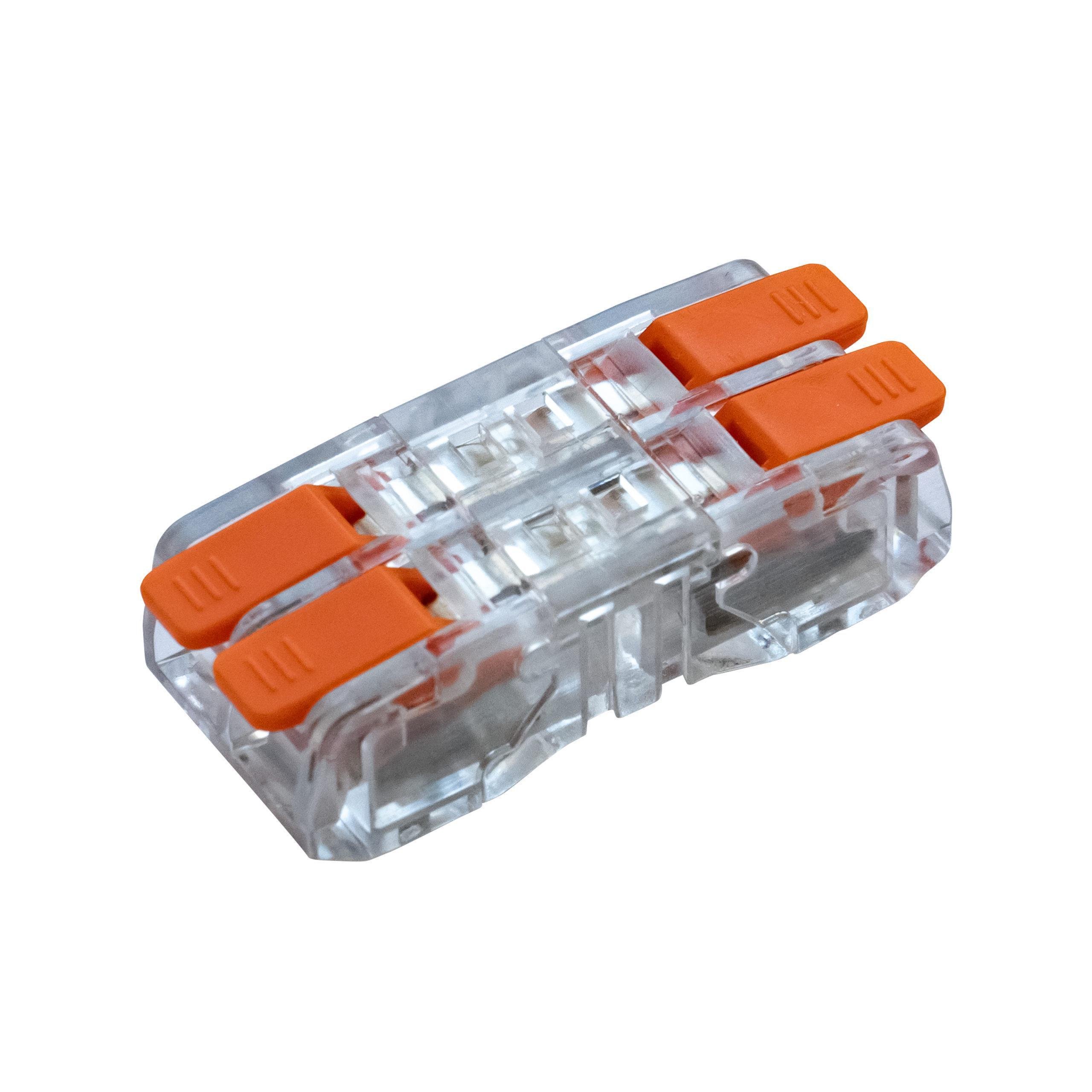 Клеммник двухполюсный HOROZ ELECTRIC Slim TERMINAL-2 (106-006-0002-010)