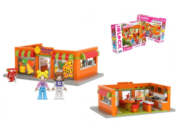 Конструктор Iblock KH08/003/1 Junior Піцерія 225 дет. - фото 5 Конструктор Iblock KH08/003/1 Junior Піцерія 225 дет. - фото 5