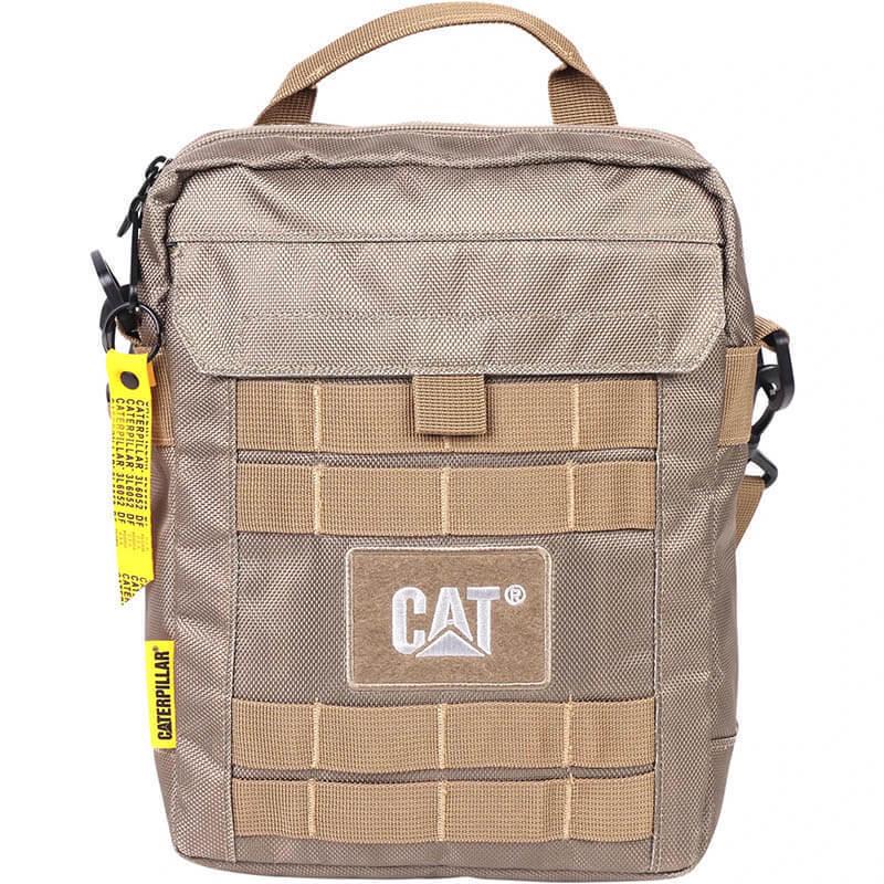 Мужская сумка CAT Combat Namib 5 л Светло-коричневый (84036-558) - фото 3